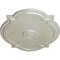 Ekena Millwork Waltz Ceiling Medallion (Fits Canopies up to 4 1/2"), 21 1/4"W x 17 3/8"H x 1"P, Flash Blue CM21WAFBS - alternate 4